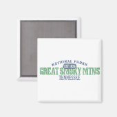 Great Smoky Mountains National Park Magnet (Vorderseite/Rückseite)