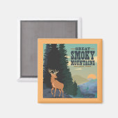 Great Smoky Mountains National Park Magnet (Vorderseite/Rückseite)