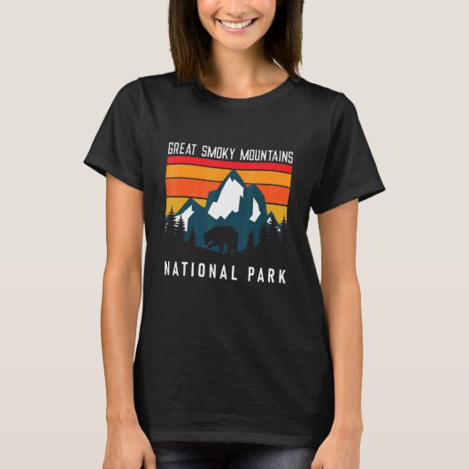 Great Smoky Mountains National Park National Park T-Shirt (Vorderseite)