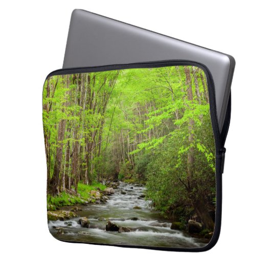 Great Smoky Mountains National Park North Carolina Laptopschutzhülle (Vorderseite Links)