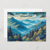 Great Smoky Mountains National Park Postkarte (Vorne/Hinten)