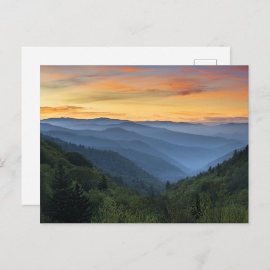 Great Smoky Mountains National Park Postkarte (Vorne/Hinten)