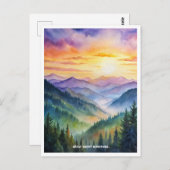 Great Smoky Mountains National Park Postkarte (Vorne/Hinten)