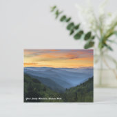 Great Smoky Mountains National Park Postkarte (Stehend Vorderseite)