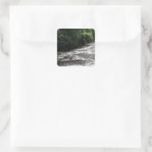 Great Smoky Mountains National Park Quadratischer Aufkleber (Tasche)