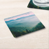 Great Smoky Mountains National Park Rechteckiger Pappuntersetzer (angewinkelt)