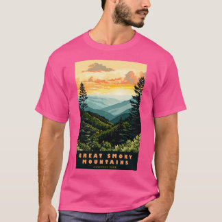 Great Smoky Mountains National Park Reise 5 T-Shirt