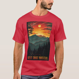 Great Smoky Mountains National Park Reise 7 T-Shirt