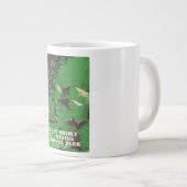 Great Smoky Mountains National Park Reiseplakat Jumbo-Tasse (Vorderseite Rechts)