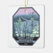 Great Smoky Mountains National Park Retro Keramikornament (Links)