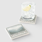 Great Smoky Mountains National Park Steinuntersetzer (Seitenansicht)