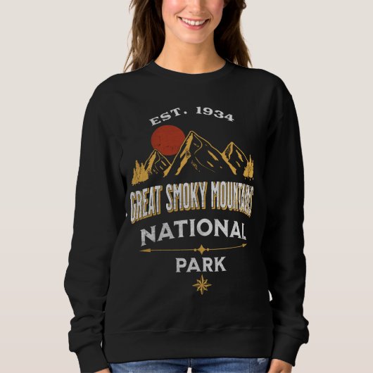 Great Smoky Mountains National Park Sweatshirt (Vorderseite)