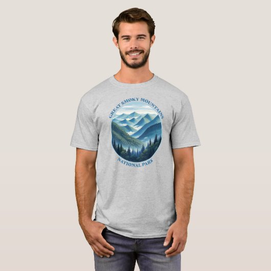 Great Smoky Mountains National Park T-Shirt (Vorne ganz)