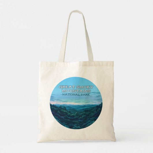Great Smoky Mountains National Park Tennessee Tragetasche (Rückseite)