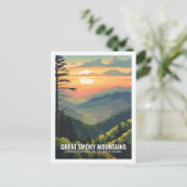 Great Smoky Mountains National Park Tennessee USA Postkarte (Stehend Vorderseite)