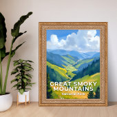 Great Smoky Mountains National Park Travel Poster