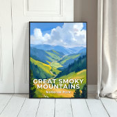 Great Smoky Mountains National Park Travel Poster