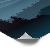 Great Smoky Mountains National Park Travel Poster (Ecke)