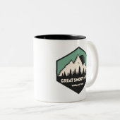 Great Smoky Mountains National Park Zweifarbige Tasse (VorderseiteRechts)