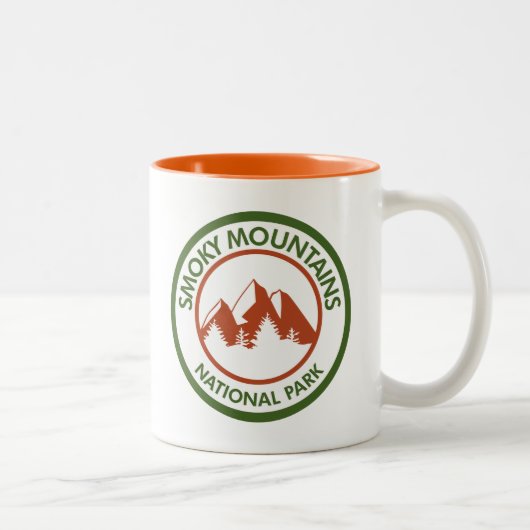 Great Smoky Mountains National Park Zweifarbige Tasse (Rechts)