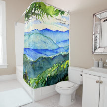 Great Smoky Mountains Nationalpark Aquarell