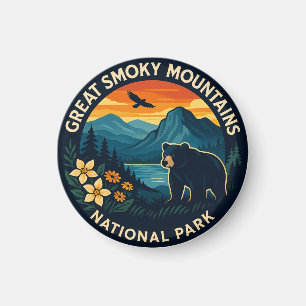 Great Smoky Mountains Nationalpark Magnet