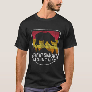 Great Smoky Mountains Nationalpark Retro Men Wome T-Shirt