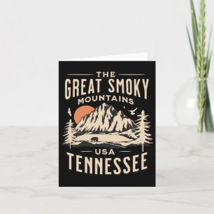 Great Smoky Mountains Nationalpark Tennessee Wande Karte