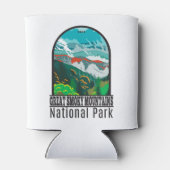 Great Smoky Mountains Nationalpark Vintag Dosenkühler (Rückseite)