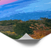 Great Smoky Mountains Nationalpark Vintag Poster (Ecke)