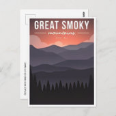 Great Smoky Mountains Nationalpark Vintag Postkarte (Vorne/Hinten)