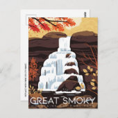 Great Smoky Mountains Nationalpark Vintag Postkarte (Vorne/Hinten)