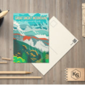 Great Smoky Mountains Nationalpark Vintag Postkarte