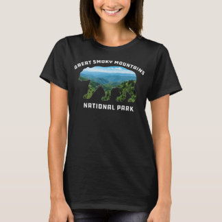 Great Smoky Mountains Nationalpark Vintag Retro T-Shirt