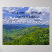 Great Smoky Mountains Neues Gap Foto Poster (Vorne)