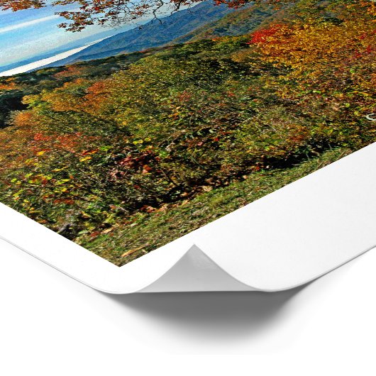 Great Smoky Mountains NP Poster (Ecke)