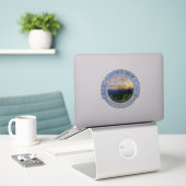 Great Smoky Mountains NP (rd)2 Aufkleber (Laptop auf Schreibtisch)