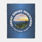 Great Smoky Mountains NP (rd)2 Fleecedecke (Vorderseite)