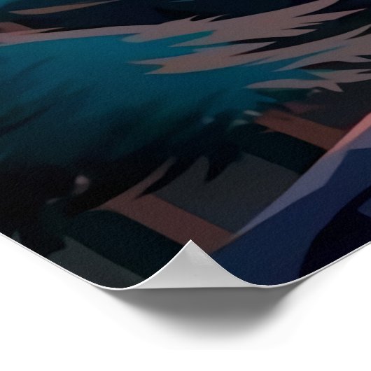 Great Smoky Mountains Poster (Ecke)