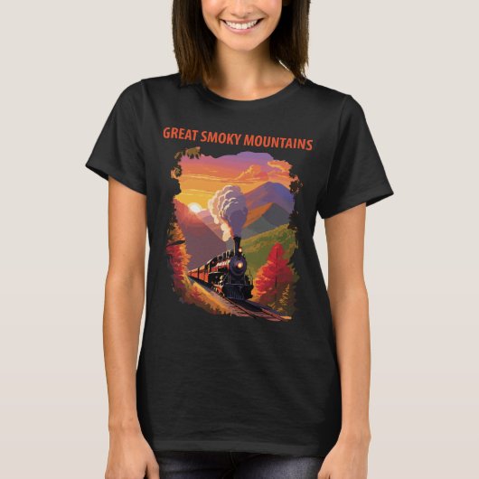 Great Smoky Mountains Railway T-Shirt (Vorderseite)