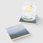 Great Smoky Mountains Steinuntersetzer (Seitenansicht)