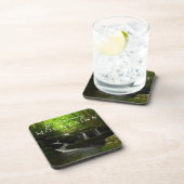 Great Smoky Mountains-Strom Watefall Tremont Getränkeuntersetzer (Rechte Seite)