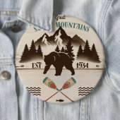 Great Smoky Mountains, TN Bär Button (Beispiel)