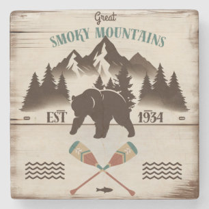 Great Smoky Mountains, TN Bär Steinuntersetzer