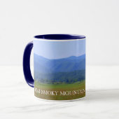 Great Smoky Mountains-Überblick - Cades Bucht Tasse (Vorderseite Links)