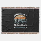 Great Smoky Mountains US National Park Camping Decke (Vorderseite)