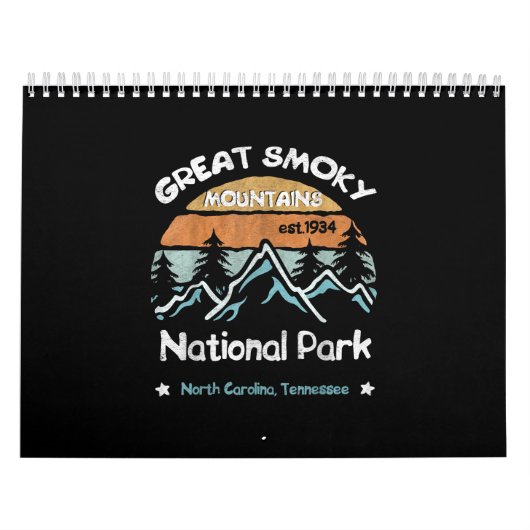Great Smoky Mountains US National Park Camping Kalender (Titelbild)