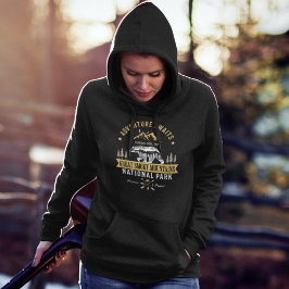 Great Smoky Mountains Vintage Landscape Hoodie