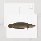 Great Snakehead Postkarte (Vorne/Hinten)