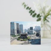 Great South Gate (Sungyemun), Seoul, Südkorea Postkarte (Stehend Vorderseite)